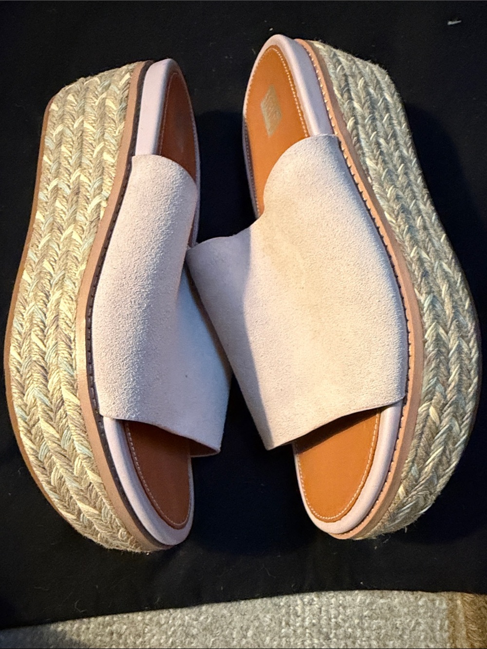 Fitflop Pale Beige Slide Mules - Picture 7 of 15